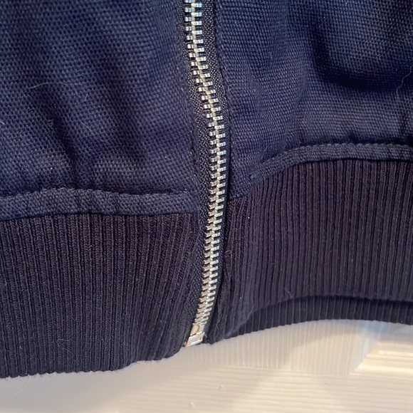 Zara brand size L zip front lightweight bomber jacket- NWT - Picture 4 of 7